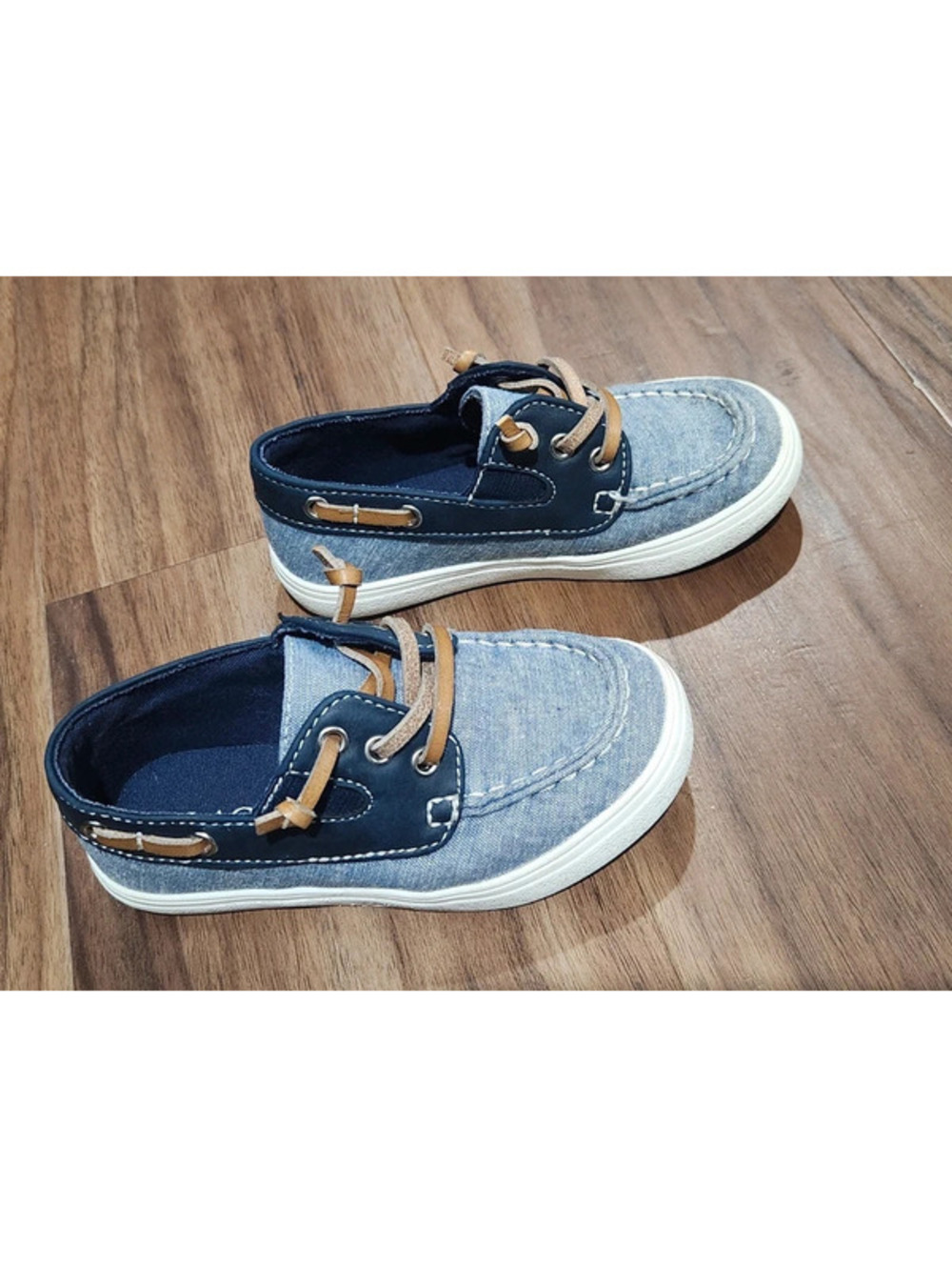 Toddler Boys Blue Loafer Sz 8